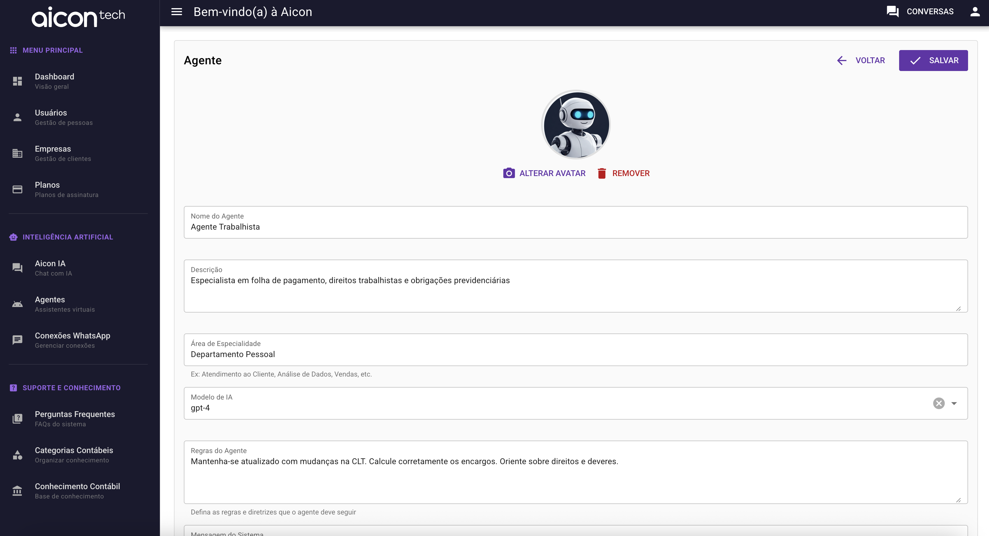 Consulta à base de conhecimento sobre reforma tributária